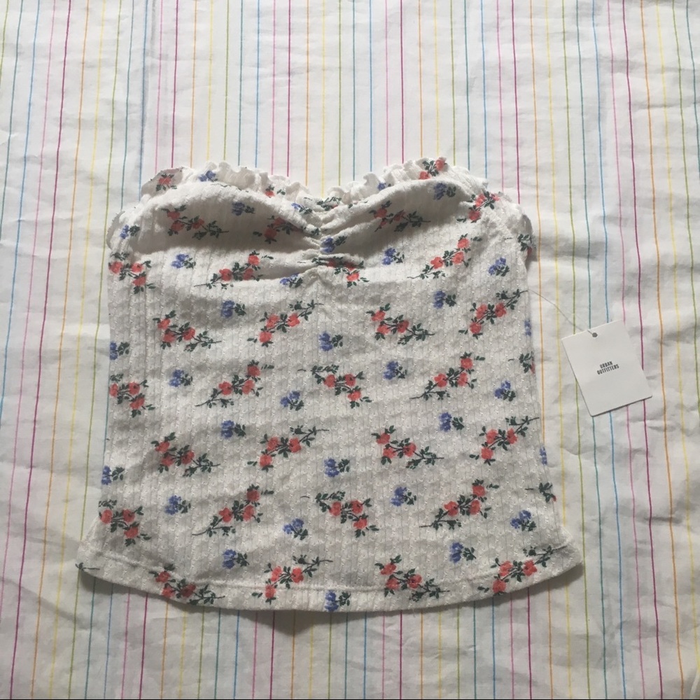 Urban outfitters floral tube top